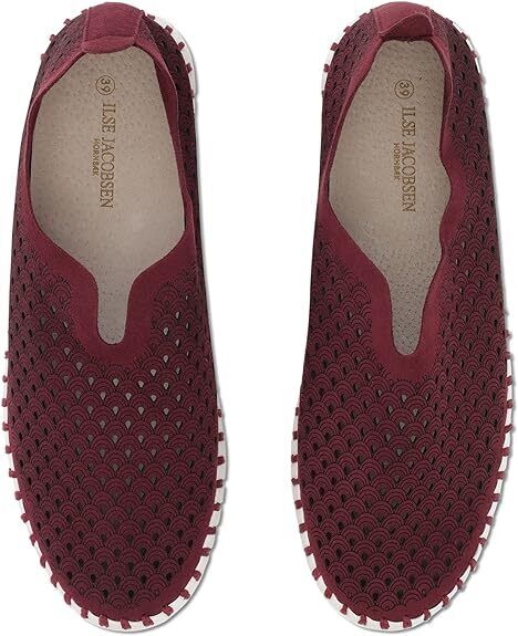 ILSE JACOBSEN HORNBK Womens Tulip 139 Winetasting Slipon Shoe Brand New - AllSportsWearUSA