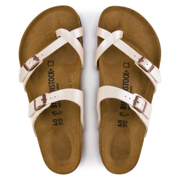 Birkenstock Mayari 0071661  Graceful Pearl White Birko-Flor