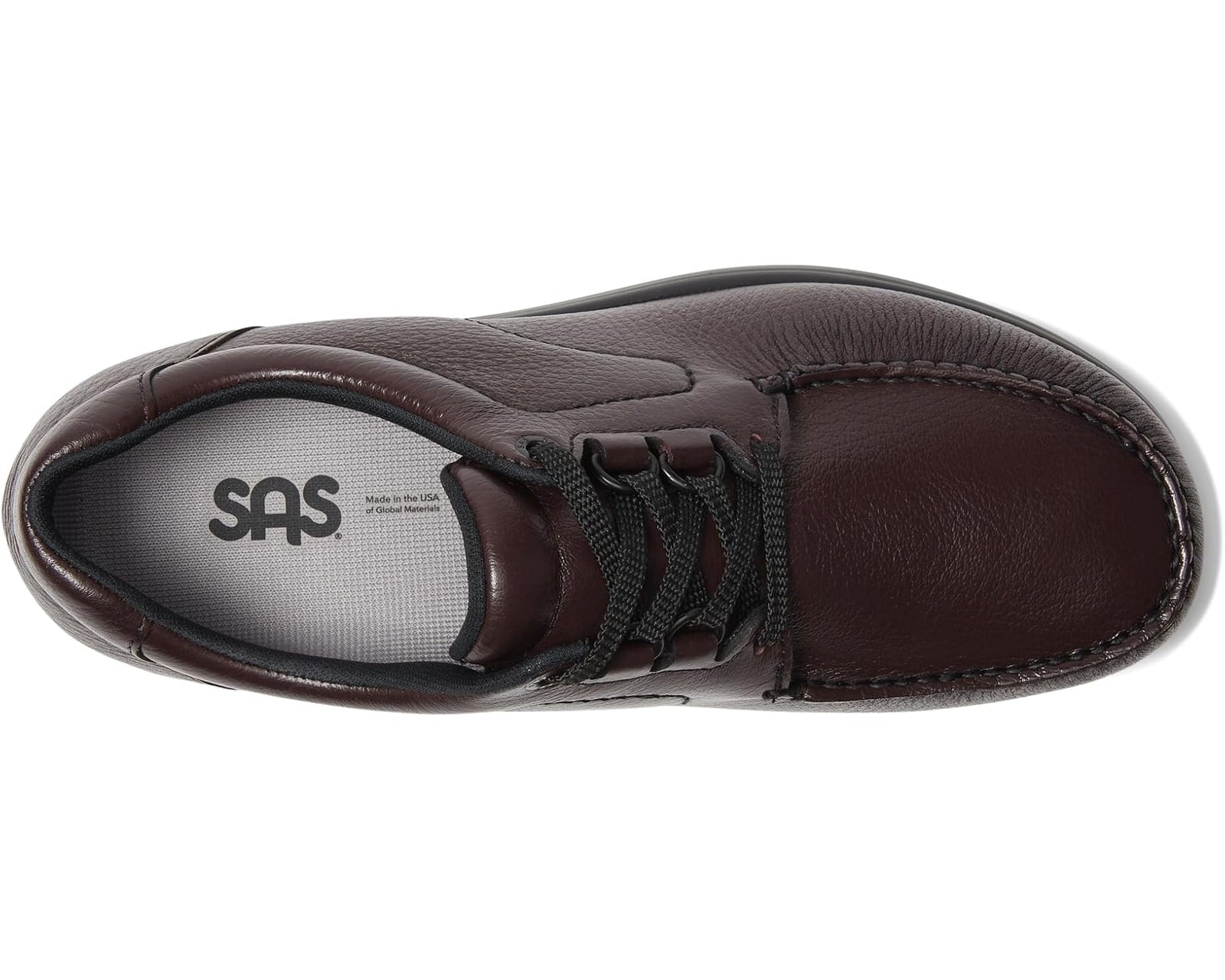 SAS Men's Bout Time Comfort Lace Up Cordovan