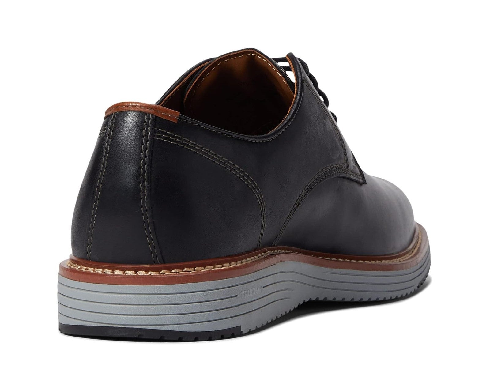 Johnston & Murphy Men's Upton Plain Toe 020-03521 Black Full Grain