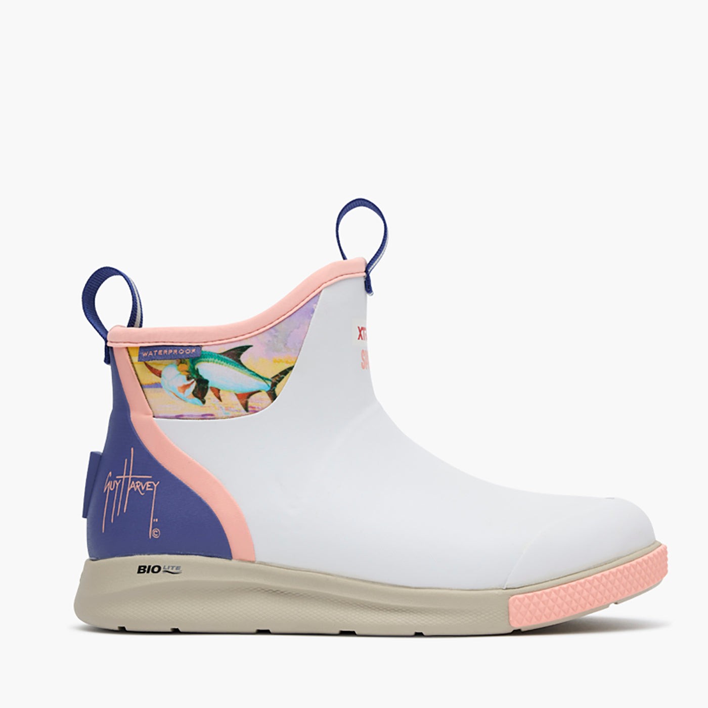 Xtratuf White And Sunset Tarpon XADSWG10 Ankle Deck Sport