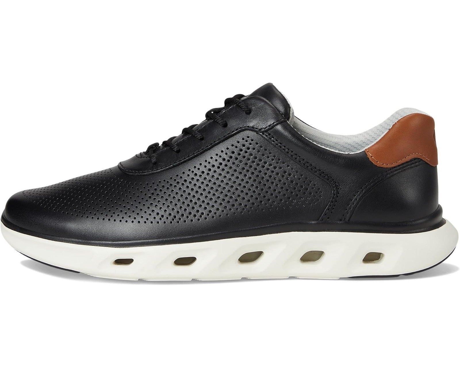 Johnston & Murphy Men's Reactivate U-Throat Full Grain Leather Lace-up Sneakers