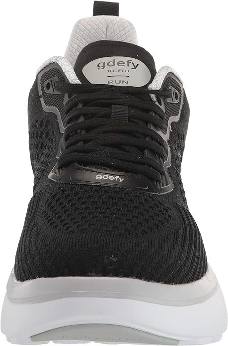 Gravity Defyer Men's XLR8 RUN TB9034MLS Black/Silver Sneaker Brand New - AllSportsWearUSA