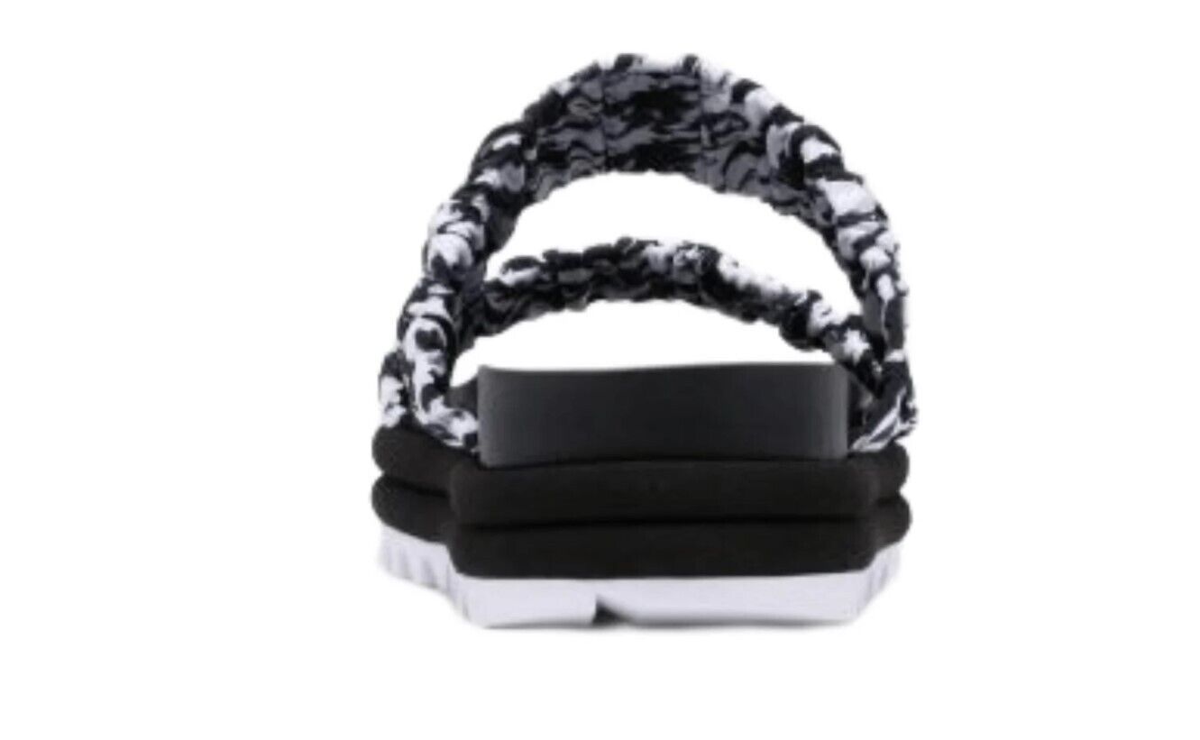 SOREL- ROAMING -TWO STRAP SLIDE SANDAL Black & White Size 11 NEW - AllSportsWearUSA