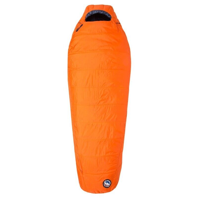 Big Agnes Lost Dog 15°F Sleeping Bag - Men's Long /Oange Navy Brand New - AllSportsWearUSA