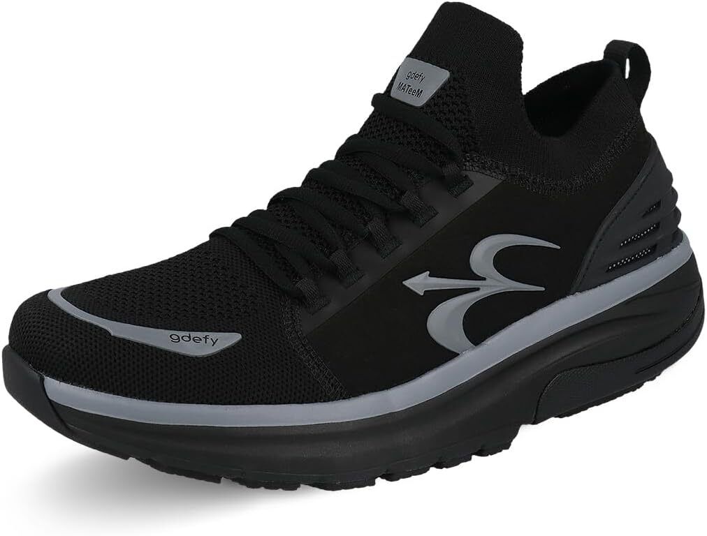 Gravity Defyer Ride Gravity Defyer GDEFY Men's MATeeM Cross Trainer TB9036MLGM Black Gray