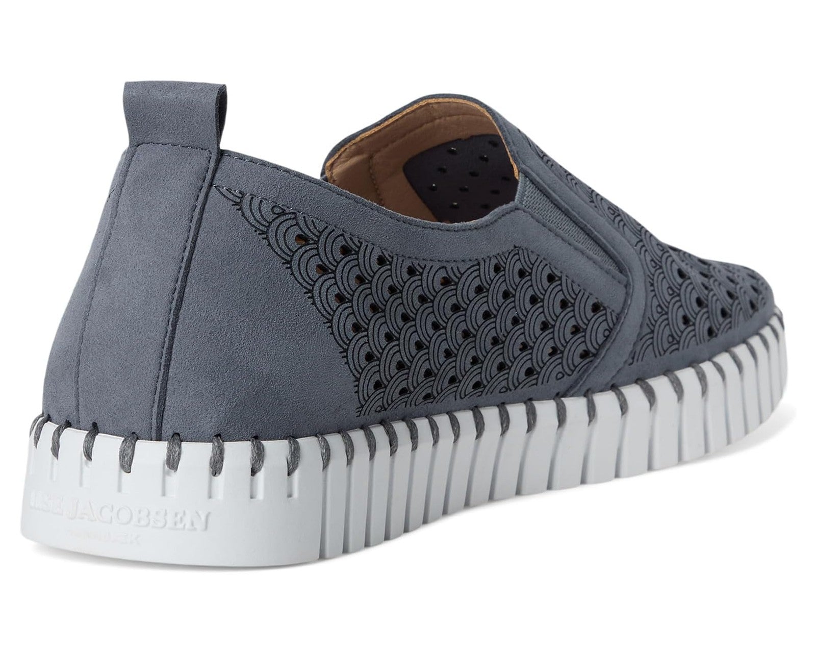 Ilse Jacobsen Women's Slip On TULIP 140WOM-636 Blue Grey