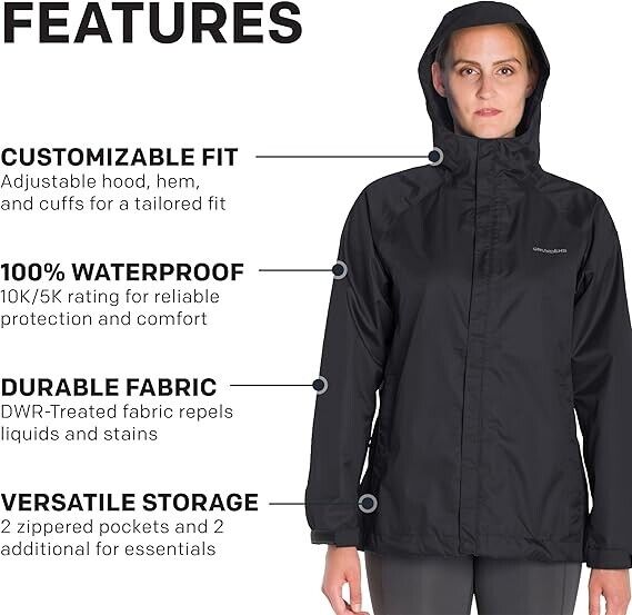 Grundens Women's Weather Watch Waterproof Jacket 10364-001 BRAND NEW - AllSportsWearUSA