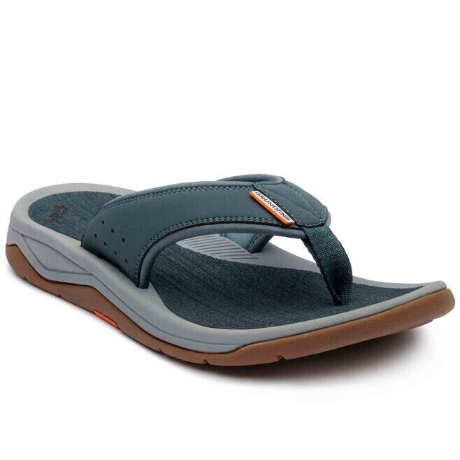 Grundens Deck Boss Sandal - Dark Slate 60006-402 Brand New - AllSportsWearUSA