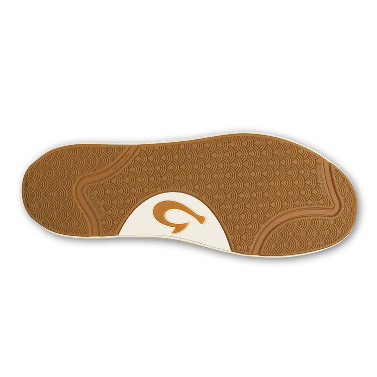 Olukai Lae‘ahi Lī ‘Ili   Men’s Waterproof Leather Sneakers 10455 Onyx