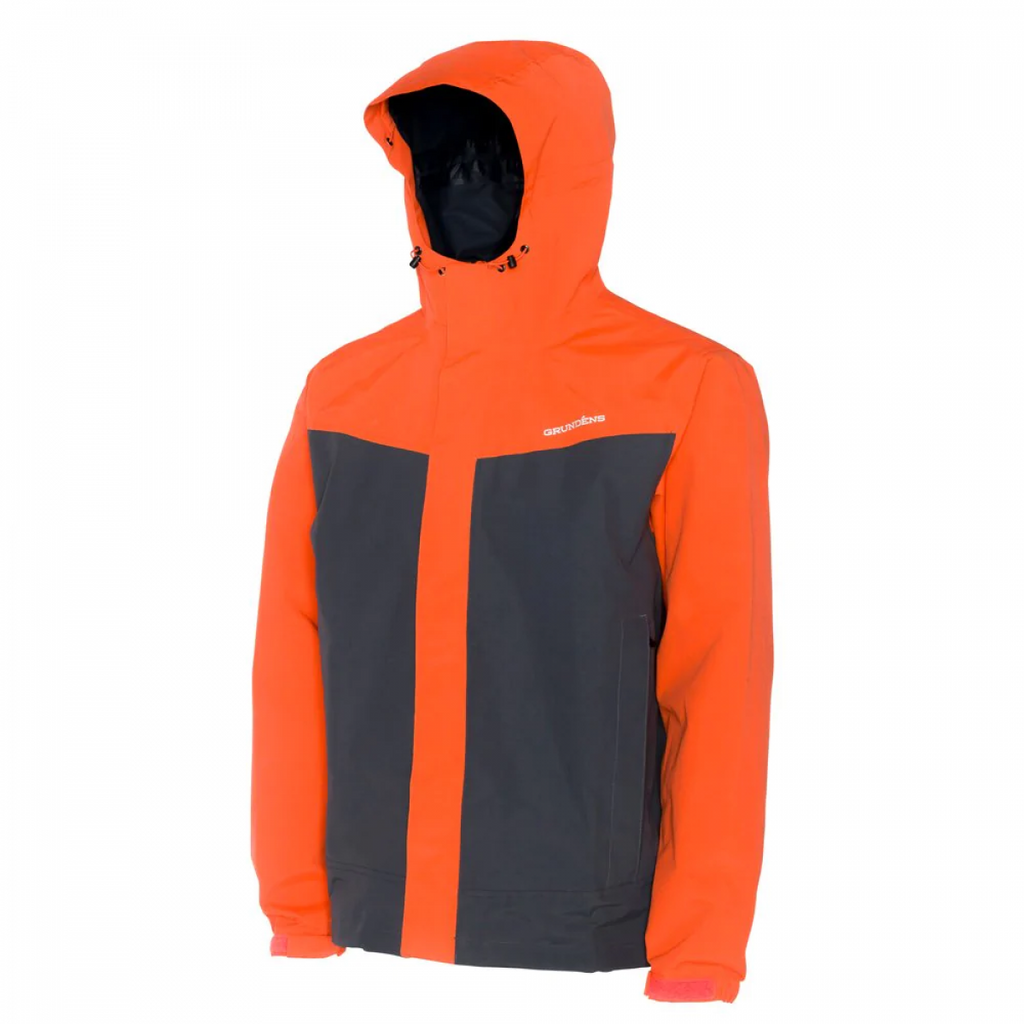 Grundens Full Share Jacket - Orange/Grey 10329-802-ORNG/GRY BRAND NEW - AllSportsWearUSA