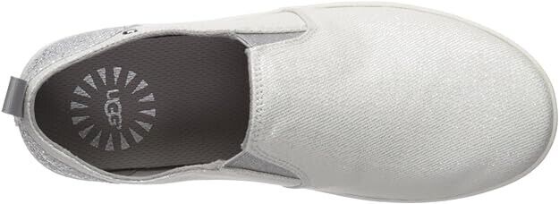 UGG Kids Gantry Sparkles 1090251K-SLVR (Silver) Girl's Shoes US SIZE 6 NEW - AllSportsWearUSA