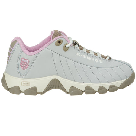 K-Swiss ST329 CMF Woman's Sneaker 93426-049 Light Grey Pink Brand New