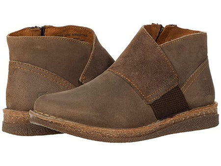 Born Women's Casual Boots  Gray Distressed Tora Ankle Boots size 6.5