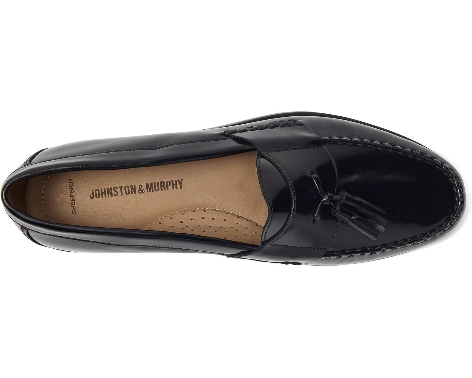 Johnston & Murphy Men's Hayes Tassel Loafer 015-01095 Black