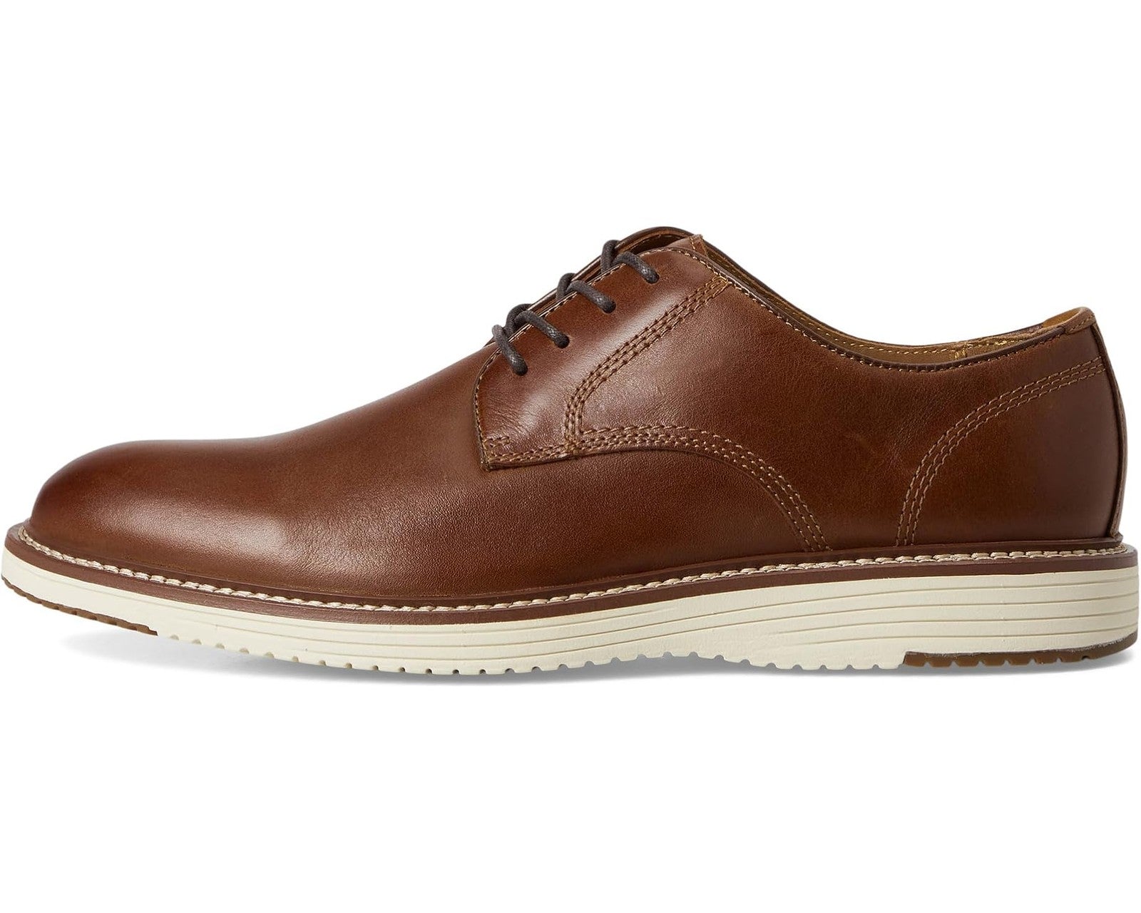 Johnston & Murphy Men's Upton Plain Toe 020-03520 Tan Full Grain