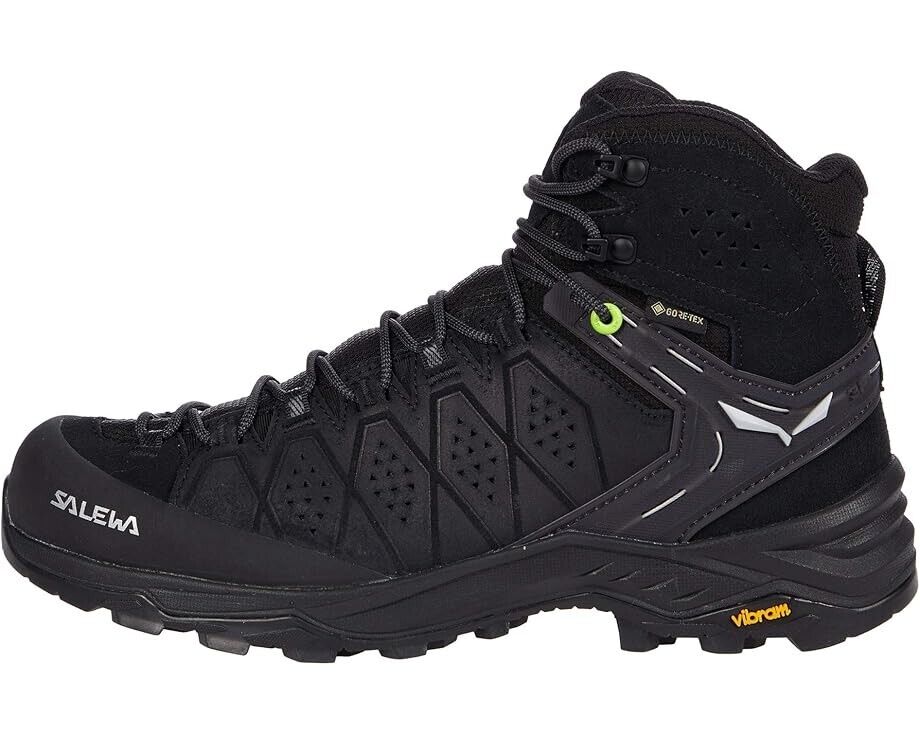 SALEWA MS ALP TRAINER 2 MID GTX 0971 BLACK/BLACK 61382-0971 BRAND NEW - AllSportsWearUSA