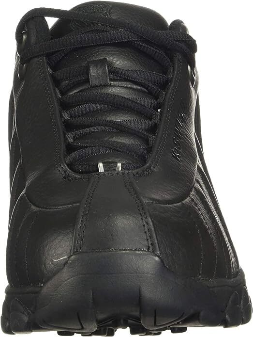 KSwiss Mens ST329 CMF Black Size 85 Extra Wide Leather Training Shoe Brand New - AllSportsWearUSA