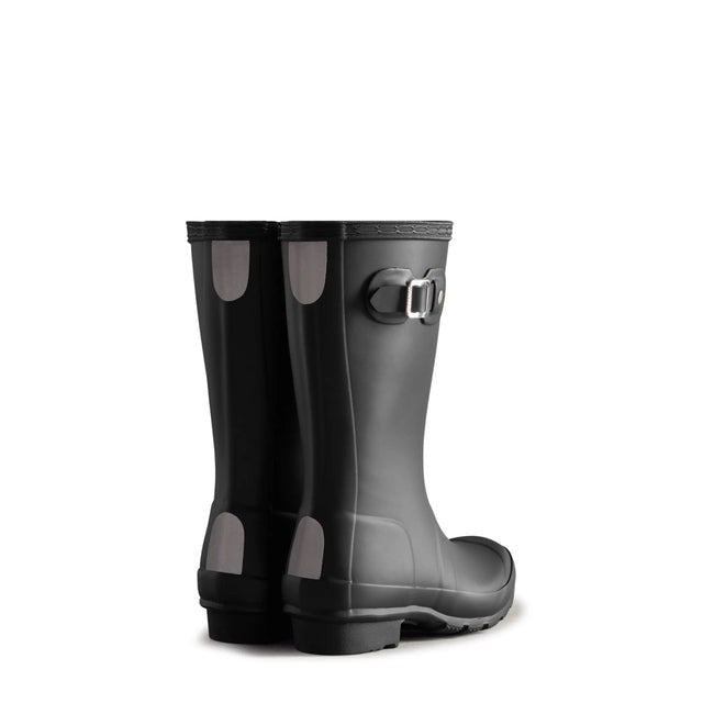 Hunter Big Kids Original Rain Boots Black