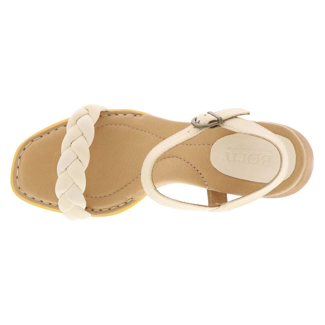 Born Women's  Simone Sandals BR0045401 White Butter