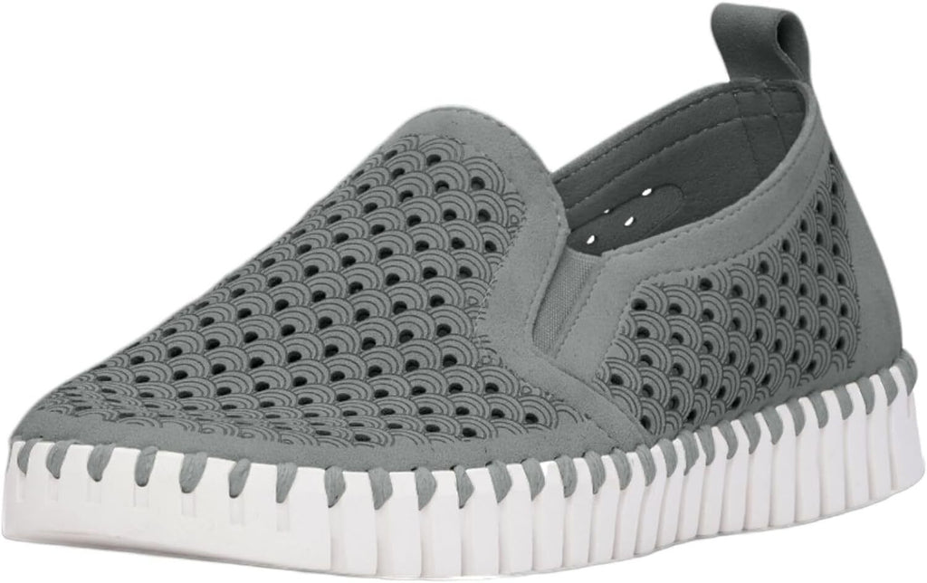ILSE JACOBSEN HORNBK Womens Tulip 140WOM Grey Size 41 Slipon Shoe Brand New - AllSportsWearUSA