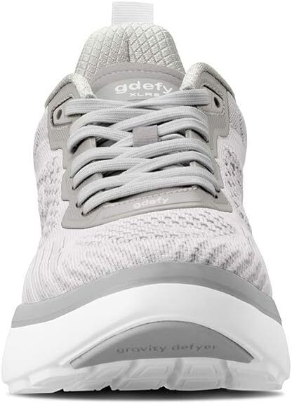 Gravity Defyer Men's XLR8 RUN TB9034MGW Gray/White Sneaker Brand New - AllSportsWearUSA