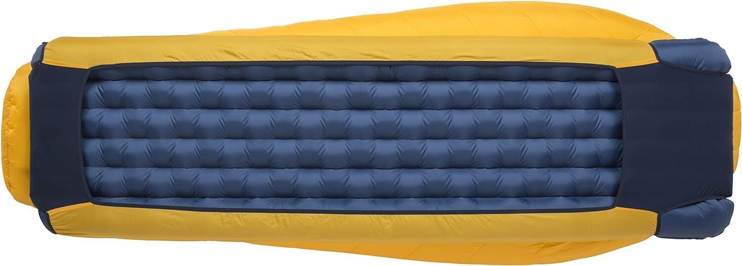 Big Agnes Lost Dog 30° BLD30RL19 Yellow/Navy Sleeping Bag Brand New - AllSportsWearUSA