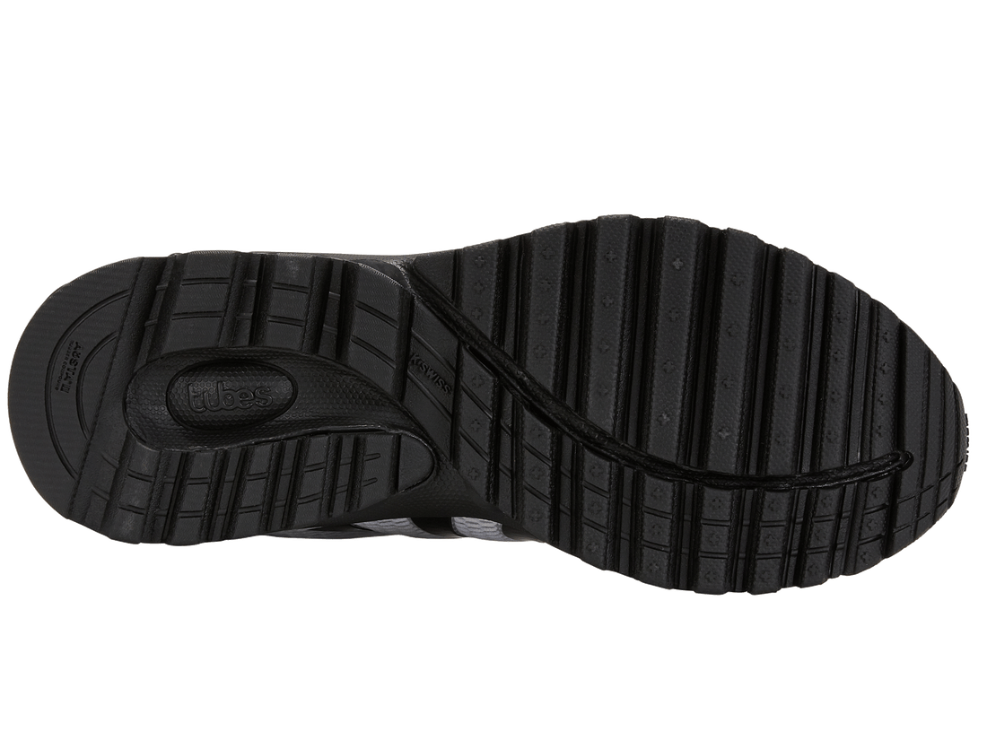 K-Swiss KSwiss Tubes Comfort 200 Running Shoe 07112-104 White/Black/Red