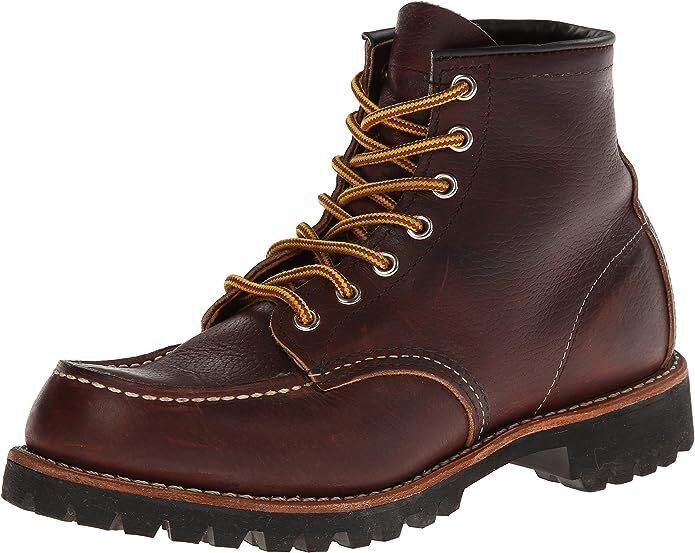 Red Wing Heritage Men's Roughneck Lace Up 6-INCH Boot 8146 - AllSportsWearUSA