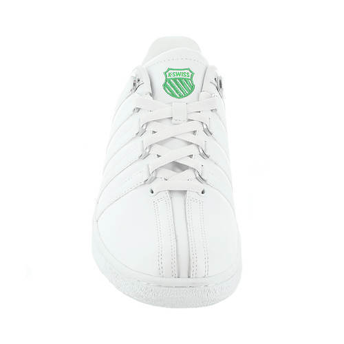 KSwiss Mens Classic VN Leather Sneaker WhiteGreen 07321168 - AllSportsWearUSA