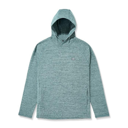 AFTCO Men's Coastal Layer Hoodie - Dark Sea Heather - S