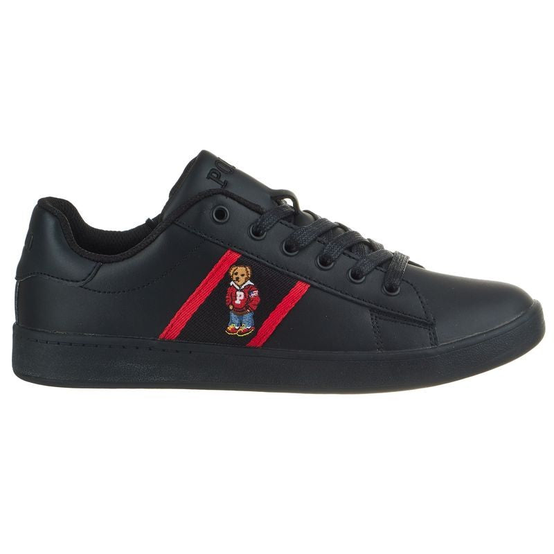 Children's Polo Ralph Lauren Quilton Bear Sneaker Big Kid Black