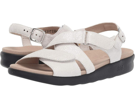 SAS Women's  Huggy Adjustable Comfort Sandal Vanilla