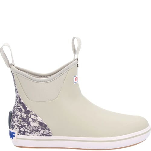 XTRATUF Women's Trolling Pack Ankle Deck Boots XWAB-1TP Cream