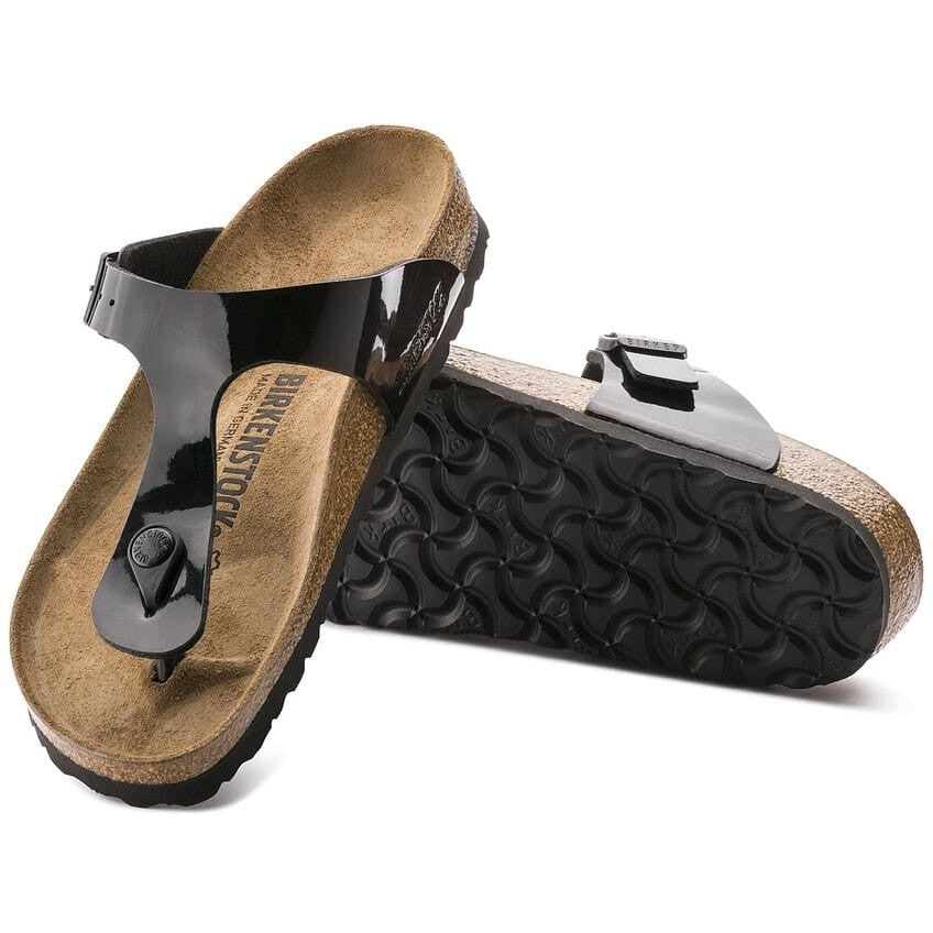 Birkenstock Gizeh BS Women's  Sandal  0043661 Black Patent EU 38