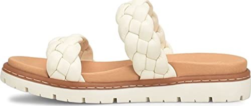 Born Women's Freesia Sandal White Butter Full Grain Leather BR0048101