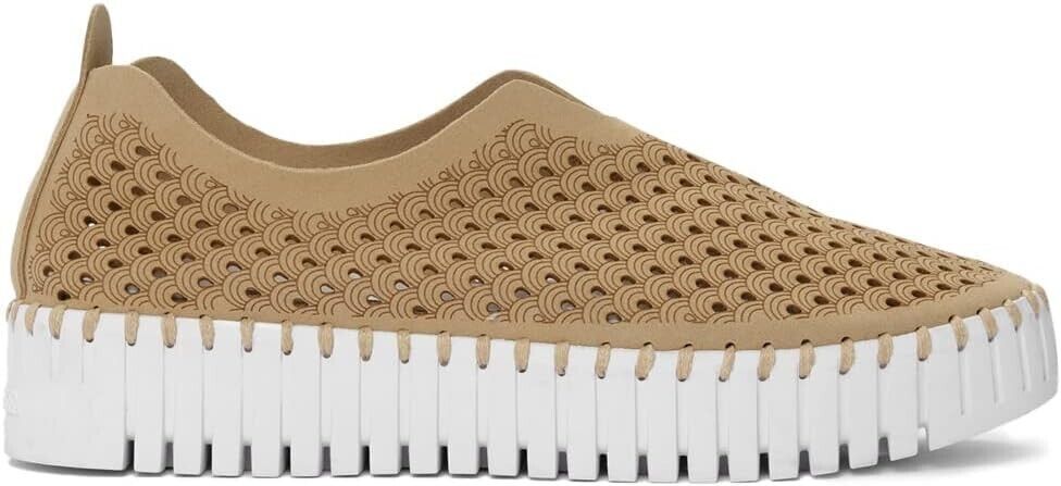 Ilse Jacobsen Tulip 3373 Platform LATTE Slip-on Women's SIZE 39 - AllSportsWearUSA
