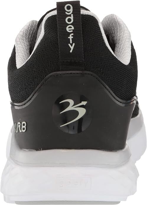 Gravity Defyer Men's XLR8 RUN TB9034MLS Black/Silver Sneaker Brand New - AllSportsWearUSA