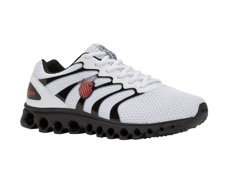 K-Swiss KSwiss Tubes Comfort 200 Running Shoe 07112-104 White/Black/Red