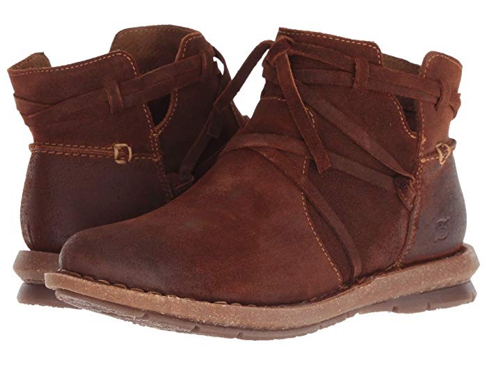 Born Women's Tarkiln Boot Brown (Glazed Ginger) Distressed Leather  F59106