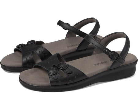 SAS Women's Duo Adjustable Comfort Sandal Black