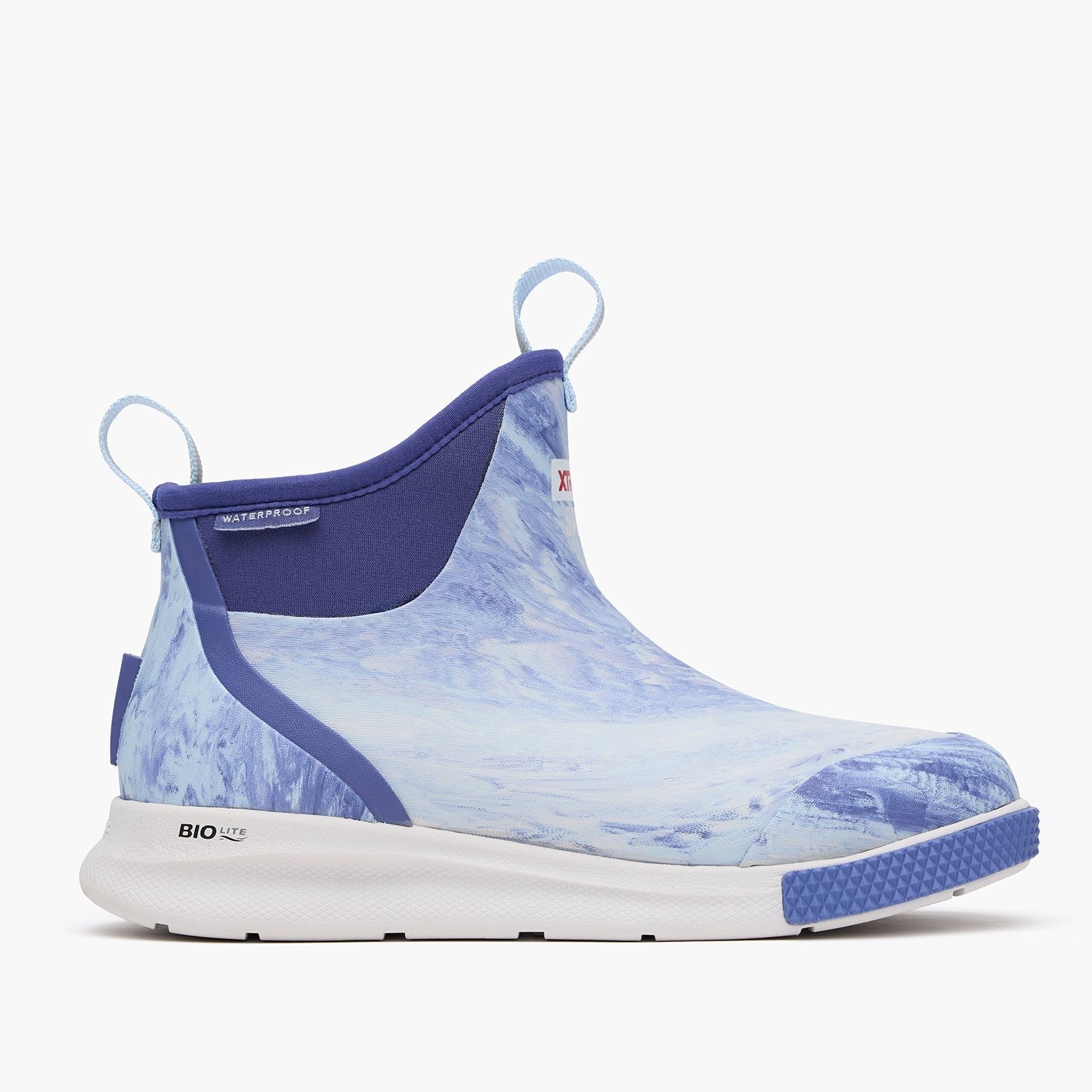 XTRATUF Women's Ankle Deck Boot Sport XADSW-201  Skipper Blue