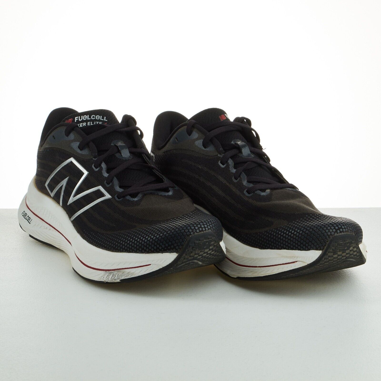 New Balance Men's FuelCell Walker Elite - Black/Red/Grey (Size 10.5) - AllSportsWearUSA