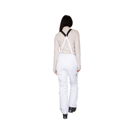 Obermeyer Women's Malta Bib Overalls White  15032-16010 BRAND NEW
