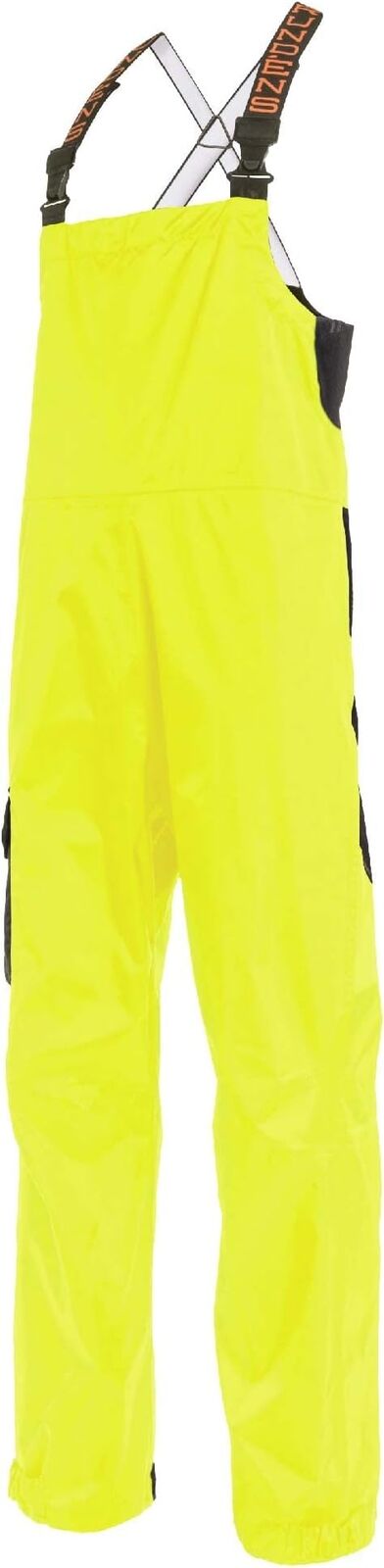 Grundens Mens Weather Watch 10362730 HiVis Yellow Fishing Bib Trouser New - AllSportsWearUSA