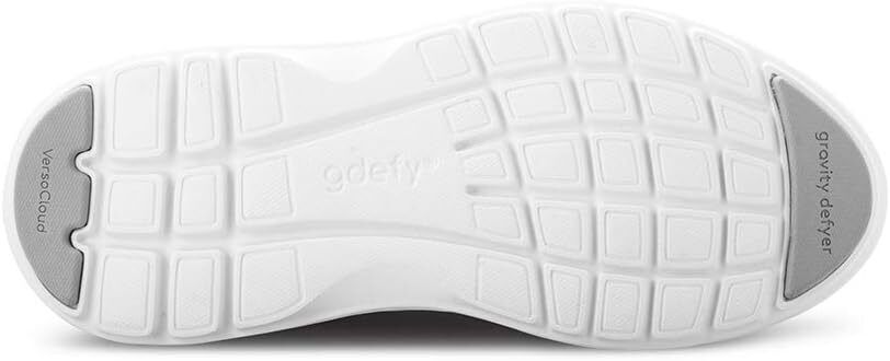 Gravity Defyer Men's XLR8 RUN TB9034MGW Gray/White Sneaker Brand New - AllSportsWearUSA