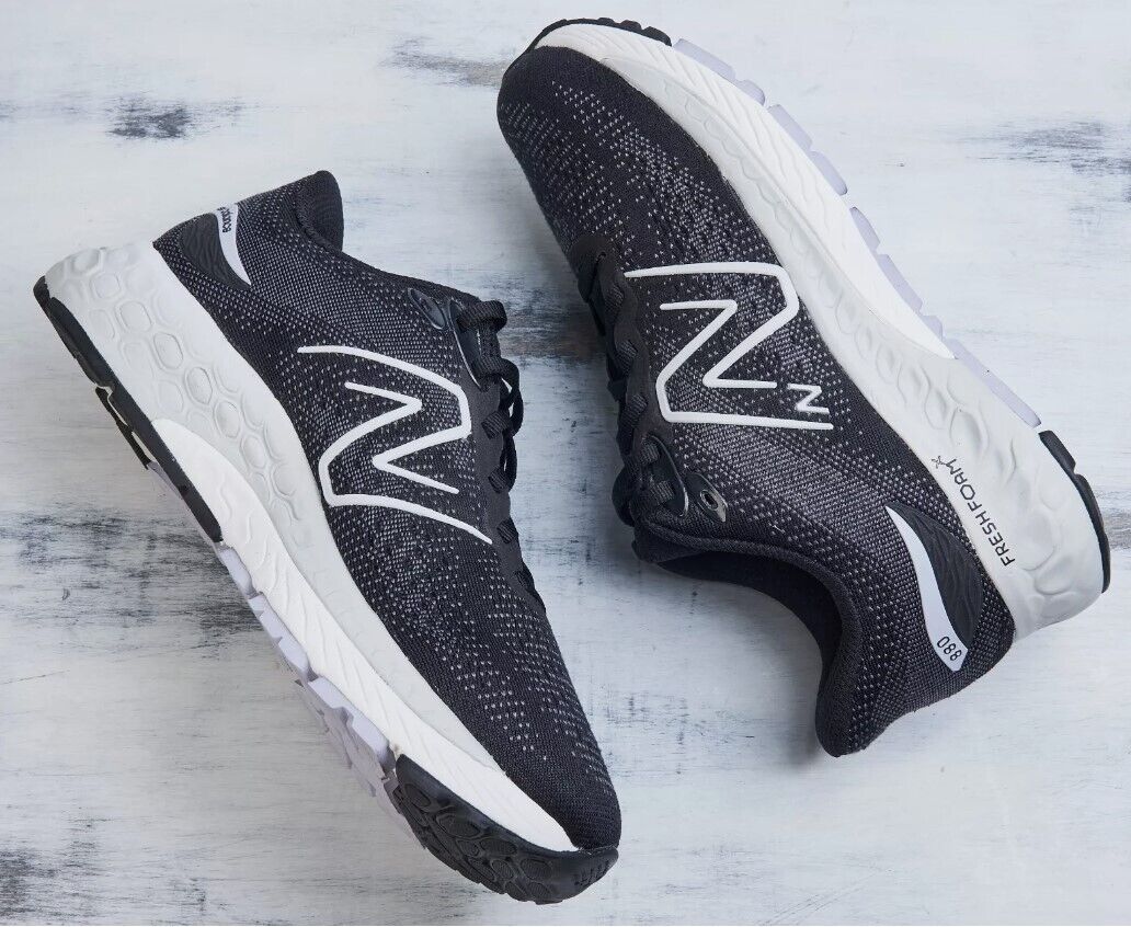 New Balance FF X 880V12 Women’s W880B12 BLK/Thunder Running Shoes SZ 7-2E - AllSportsWearUSA