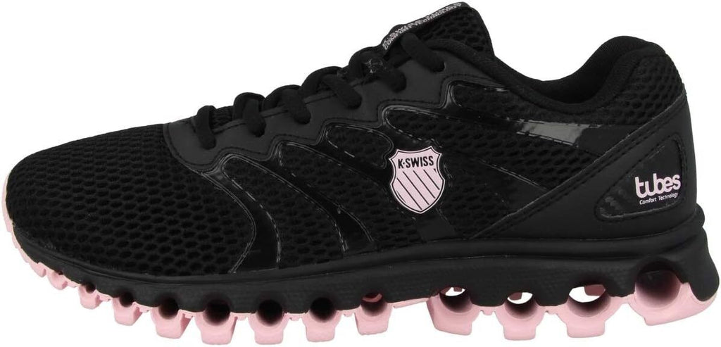 KSwiss Womens Tubes 200 Comfort BlackCherry Blossom 97112056M Sneakers New - AllSportsWearUSA