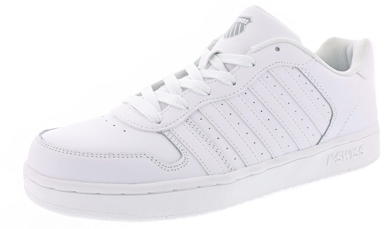 K Swiss Court Palisades White Leather 06931117 Mens Shoes Sneakers BRAND NEW