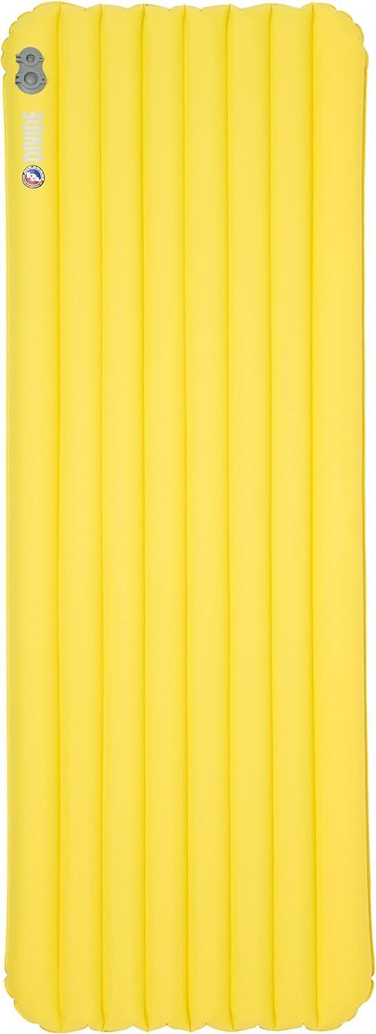 Big Agnes Divide Wide Long 25x78 Warm Olive Air Chamber Insulated Sleeping Pad - AllSportsWearUSA